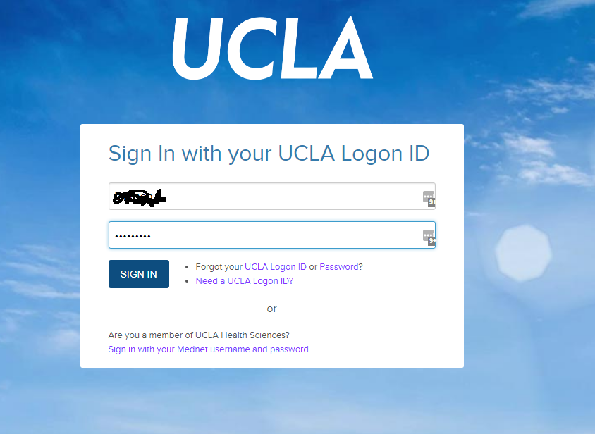 Dataverse Login screen